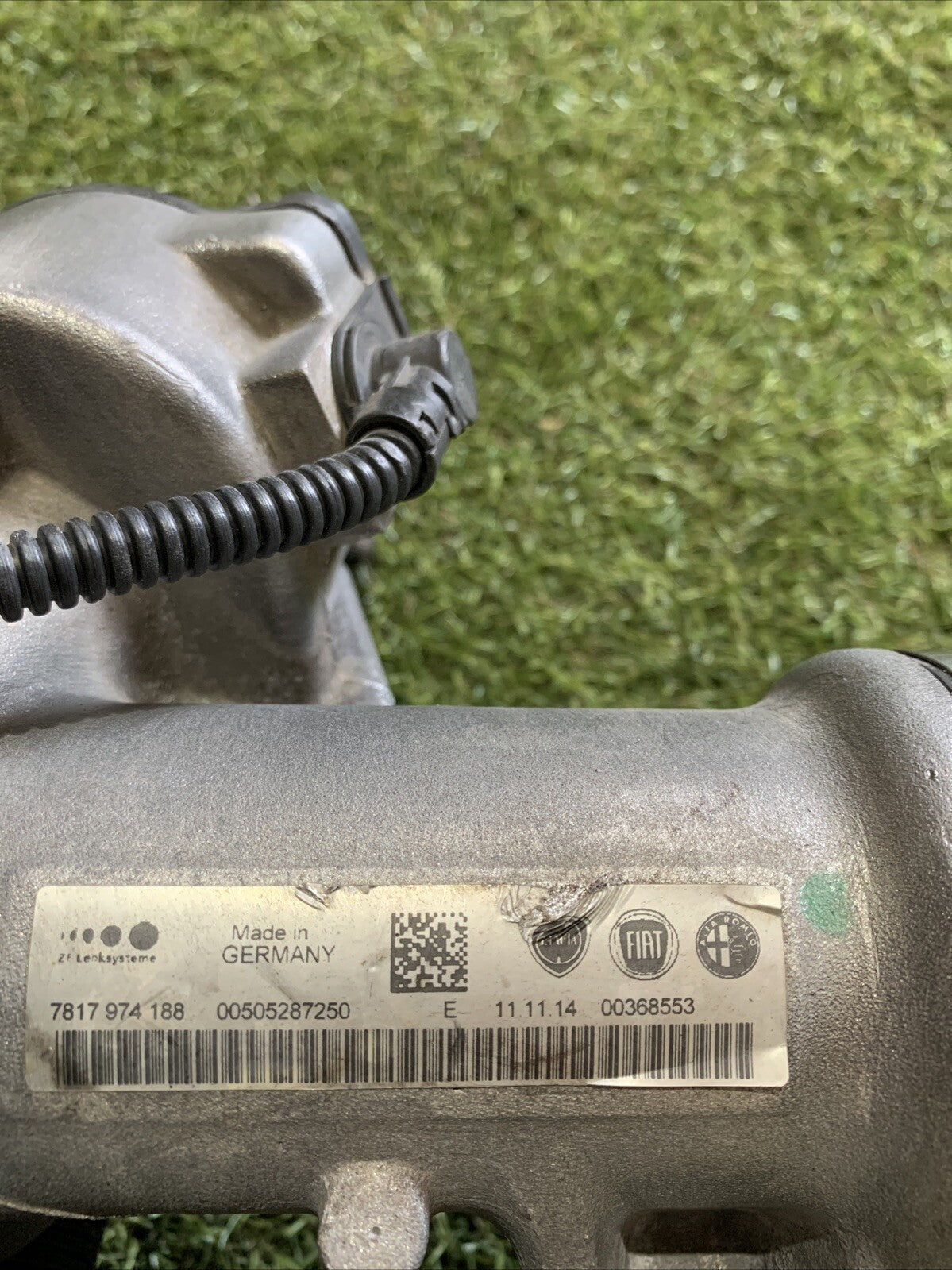 Scatola sterzo Alfa Romeo Giulietta anno 2016 originale Codice 00505287250