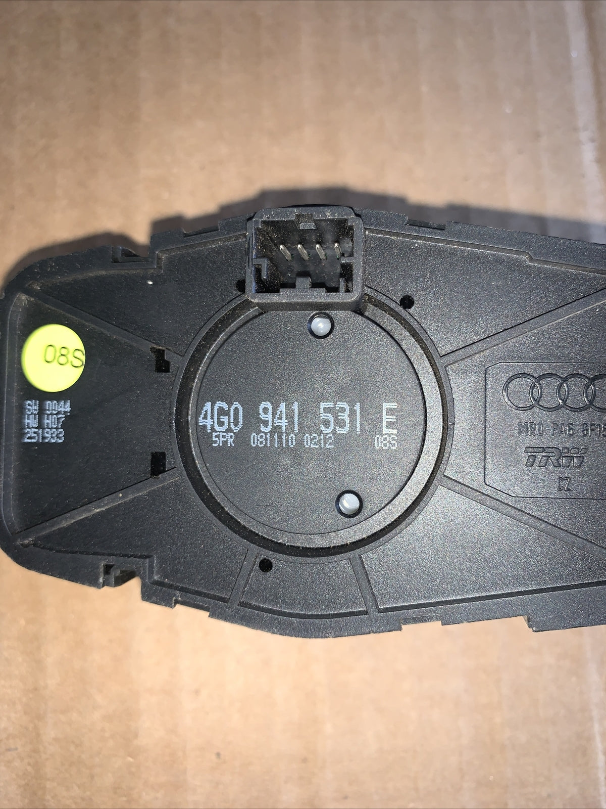 4G0941531E COMANDO INTERRUTTORE PULSANTE REGOLAZIONE FARI LUCI AUDI A6  A7