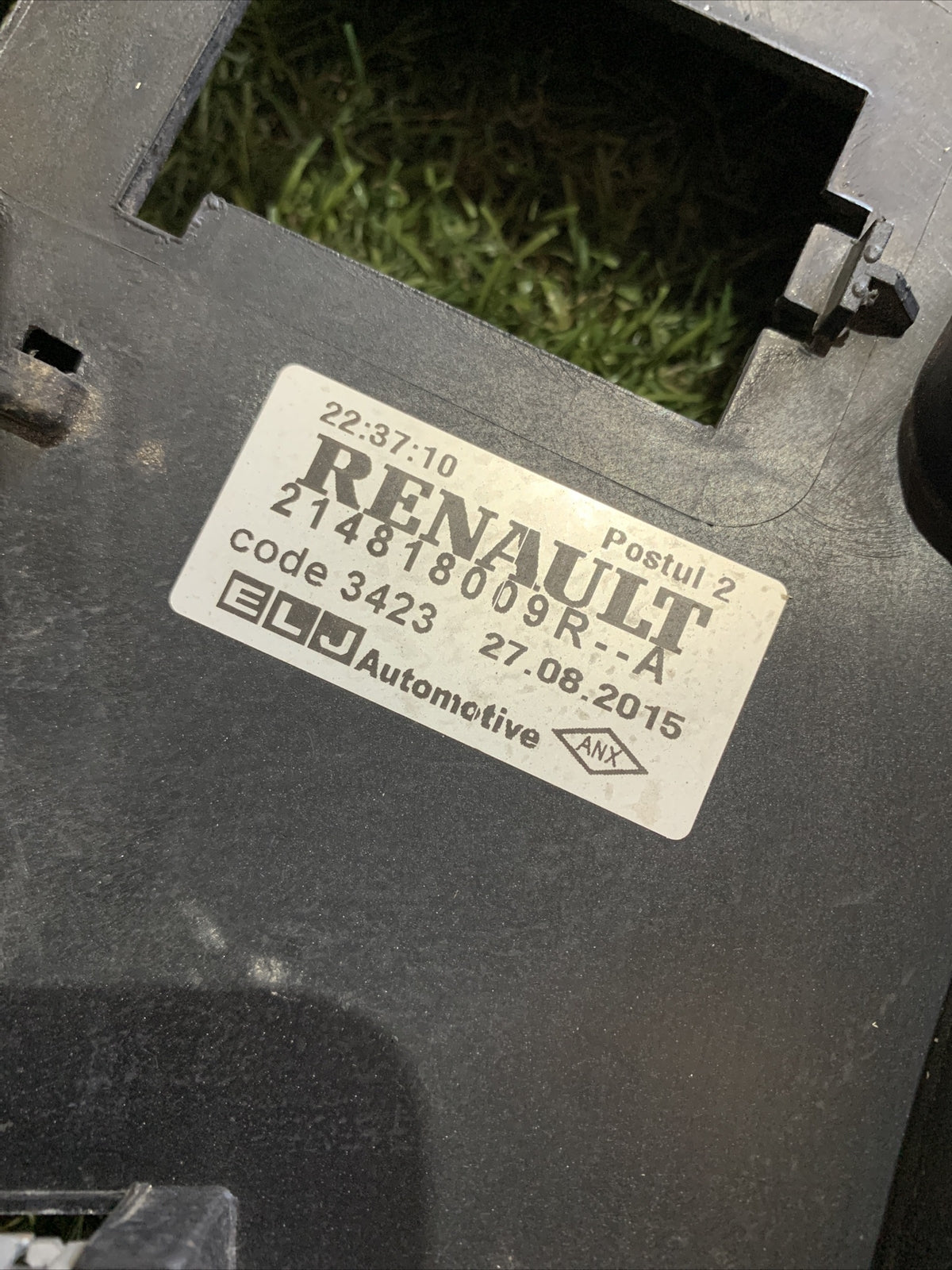 ELETTROVENTOLA RENAULT Captur Serie 214818009R-A Diesel 1500