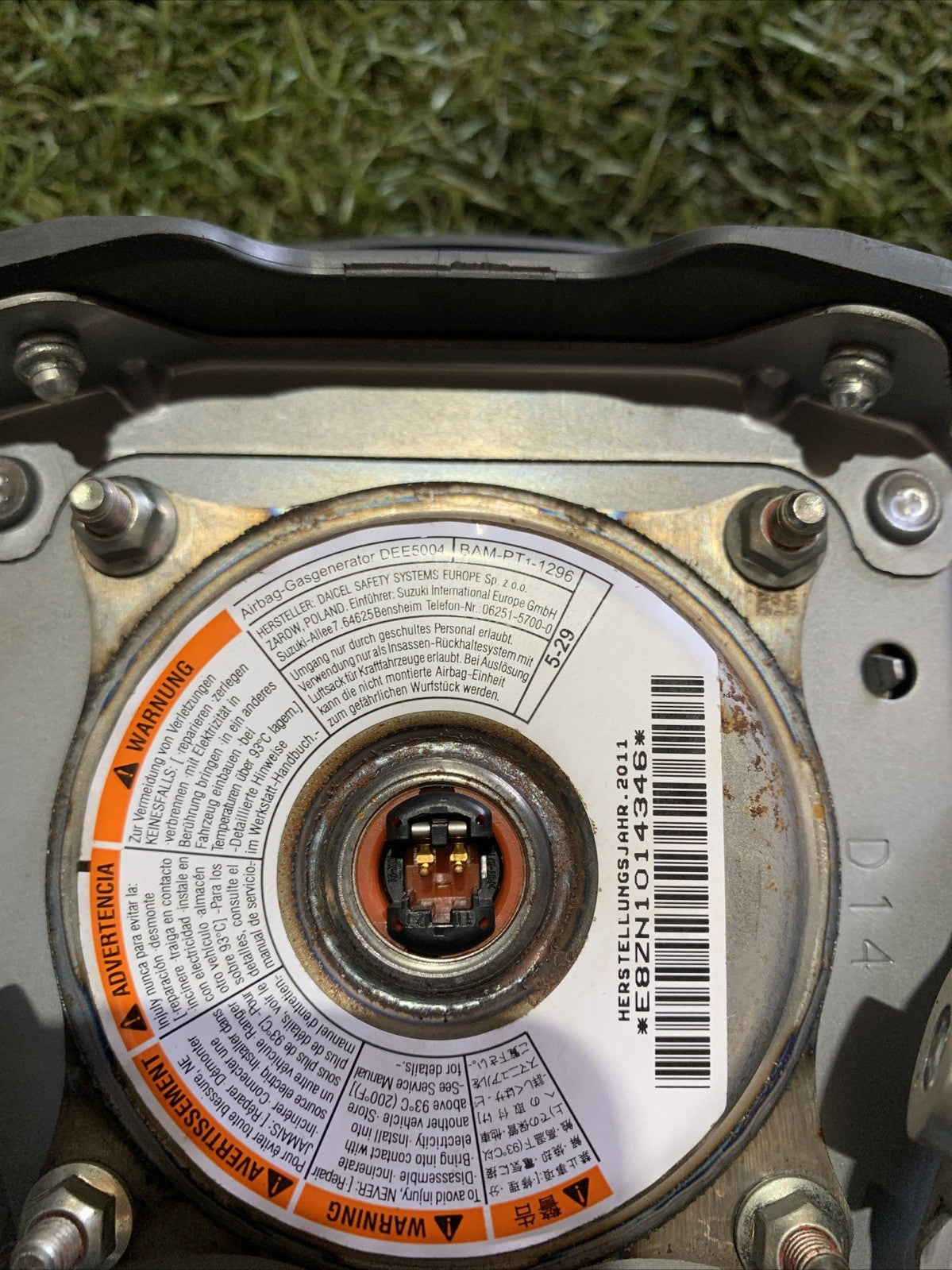 Airbag volante fiat sedici 2006/2014 48150-79JB0