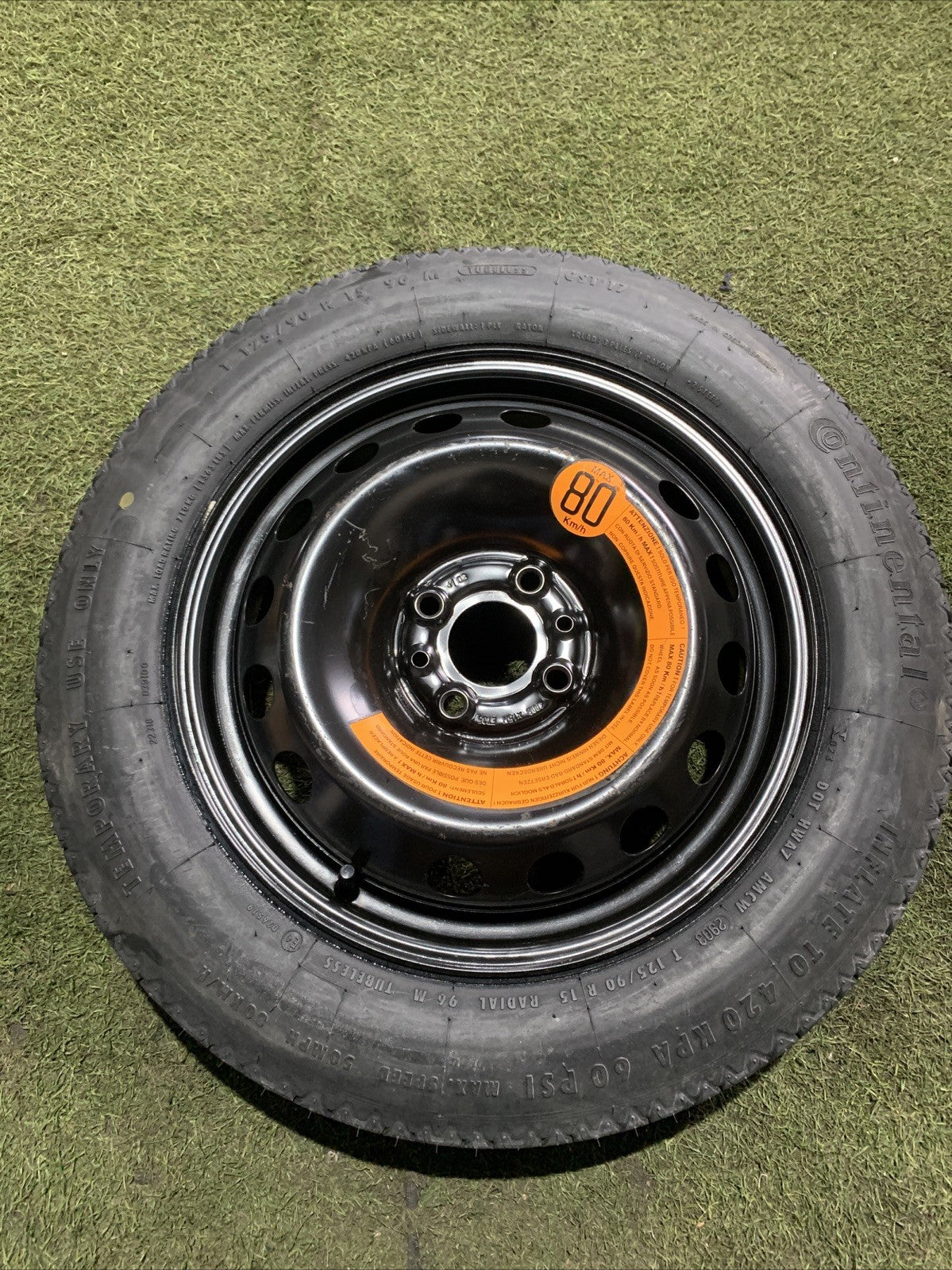 Ruotino Di Scorta Lancia Delta 125/90R15