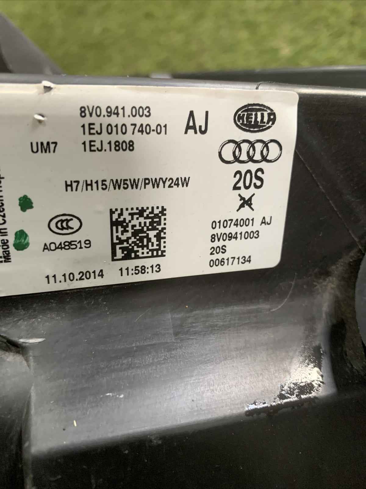 Faro Anteriore Sinistro Audì A3 8V 2014 8V0941003AJ