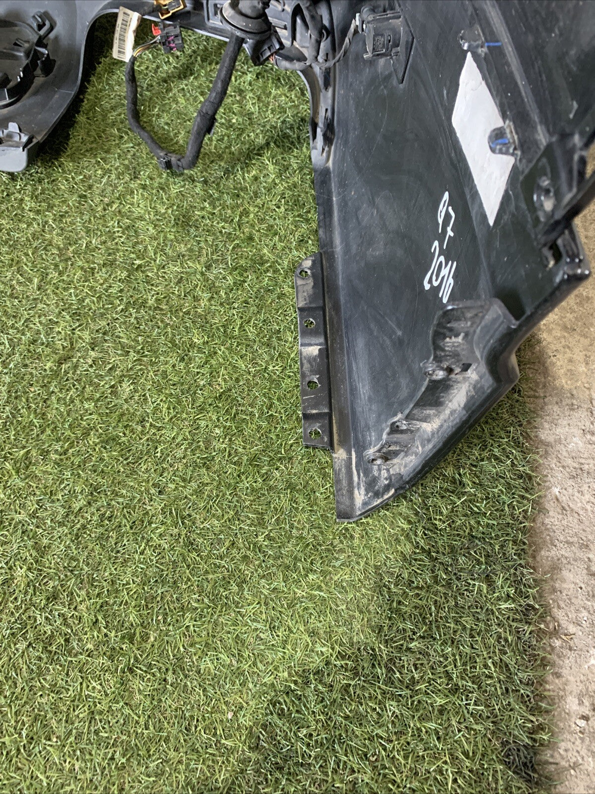 Paraurti Posteriore Audi Q7 2016 S Line Con Sensori Di Parcheggio