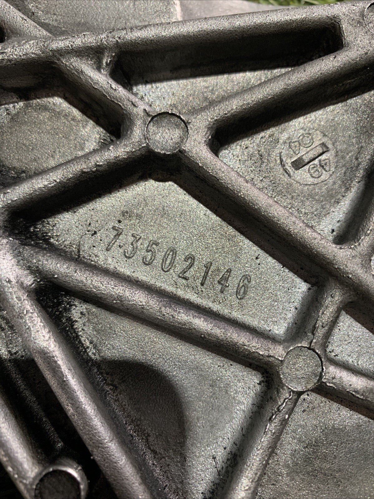 Staffa Supporto Alternatore Fiat Panda 169 1.3 MJT 73502146