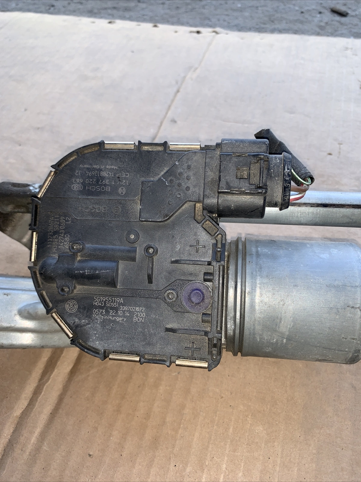 5G1955023C MOTORINO TERGI ANT COMPLETO DI TANDEM VOLKSWAGEN Golf 7