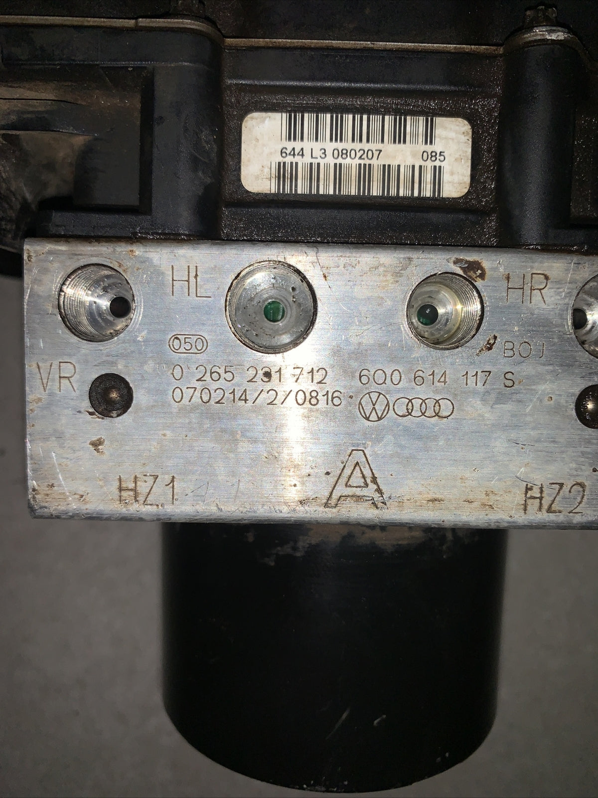 Centralina ABS Modulo Pompa BOSCH 0265800511 6Q0614117N VOLKSWAGEN POLO 9N 2005