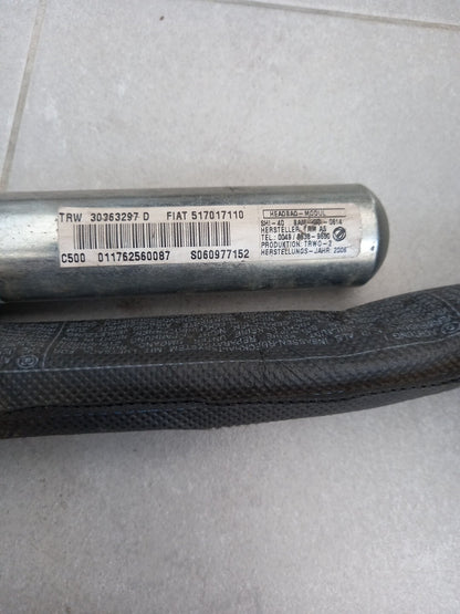 AIRBAG LATERALE TENDINA DESTRA DX FIAT GRANDE PUNTO 199 517017110 TETTO A2428