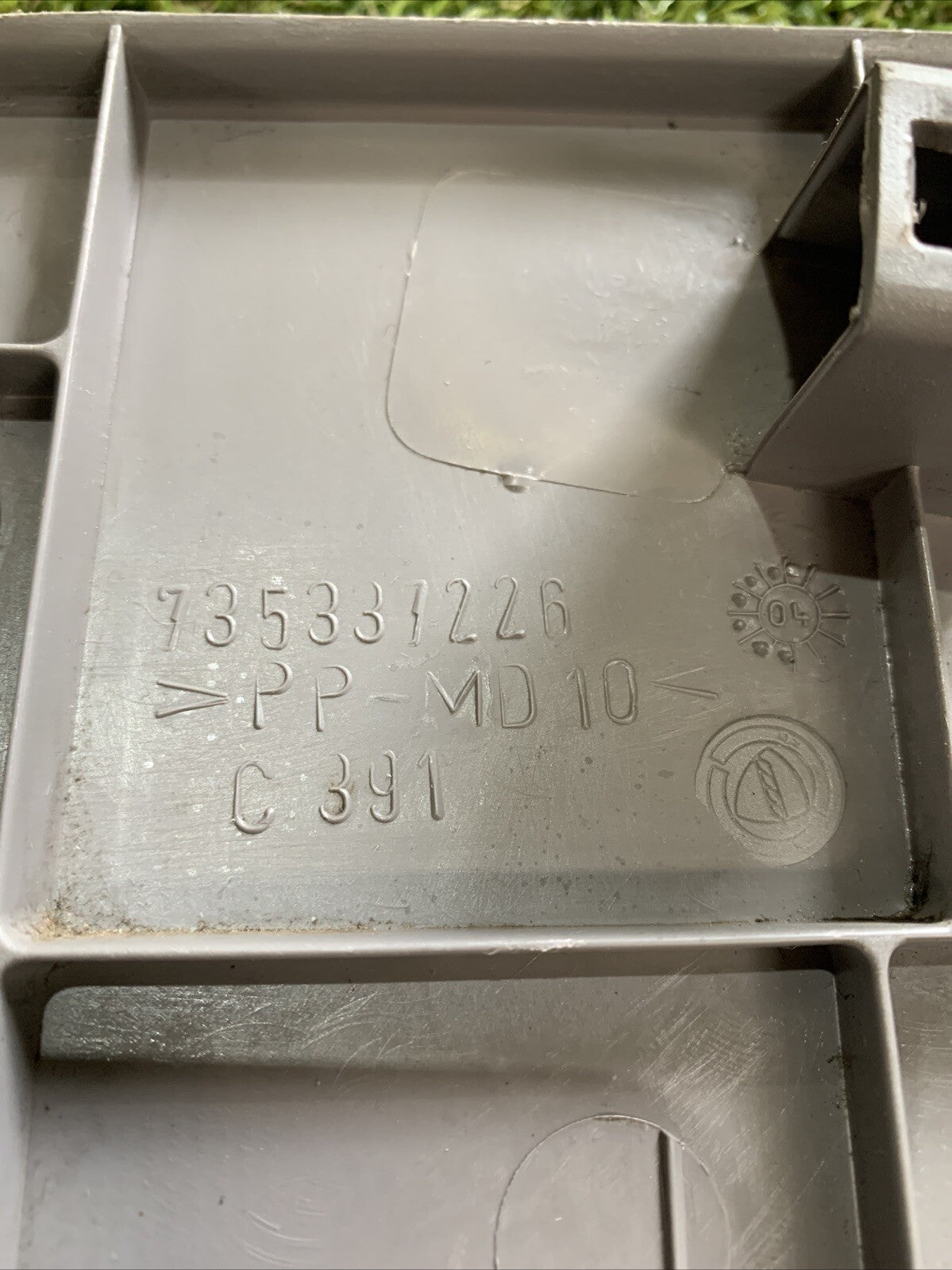 COPERCHIO MODANATURA STUFA SOTTO CRUSCOTTO DESTRO DX FIAT PANDA 169 735337226