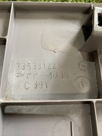 COPERCHIO MODANATURA STUFA SOTTO CRUSCOTTO DESTRO DX FIAT PANDA 169 735337226