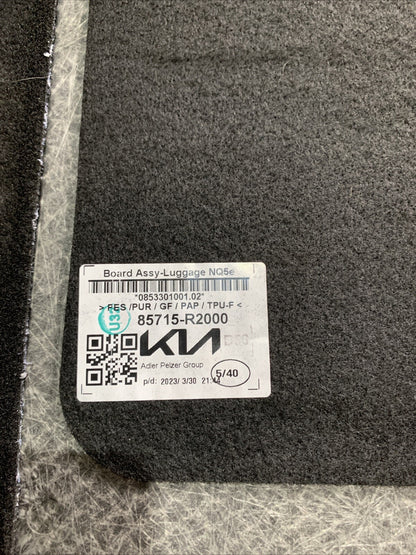 TAPPETINO RIGIDO BAULE POSTERIORE KIA SPORTAGE 2023 85715-R2000