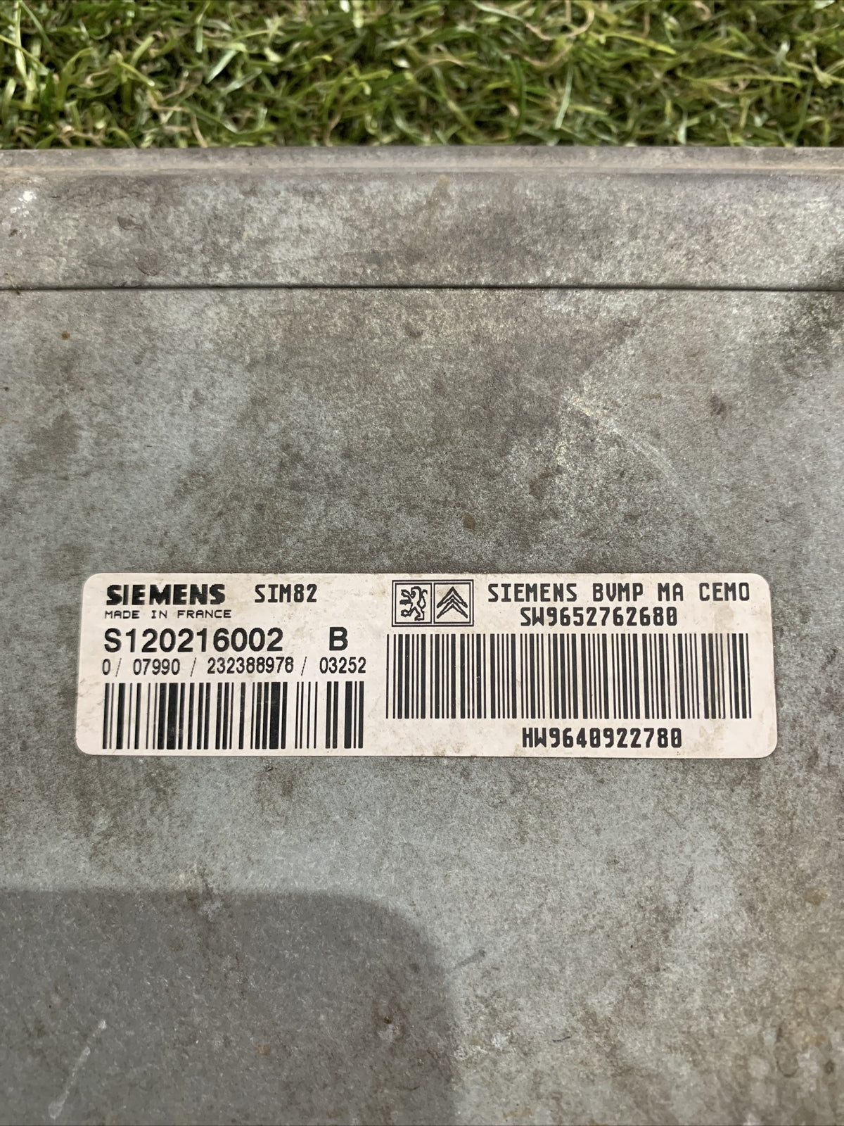 Centralina Cambio Automatico Citroen C3 PLURIEL  S120216002B