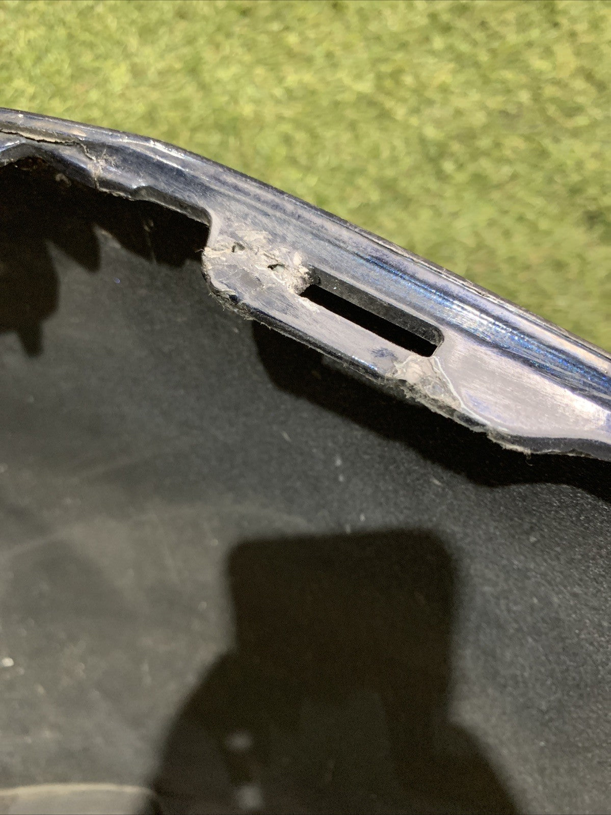 PARAURTI POSTERIORE CON SENSORI DI PARCHEG BMW SERIE 5 E60 2003/2010 BLU SCURO