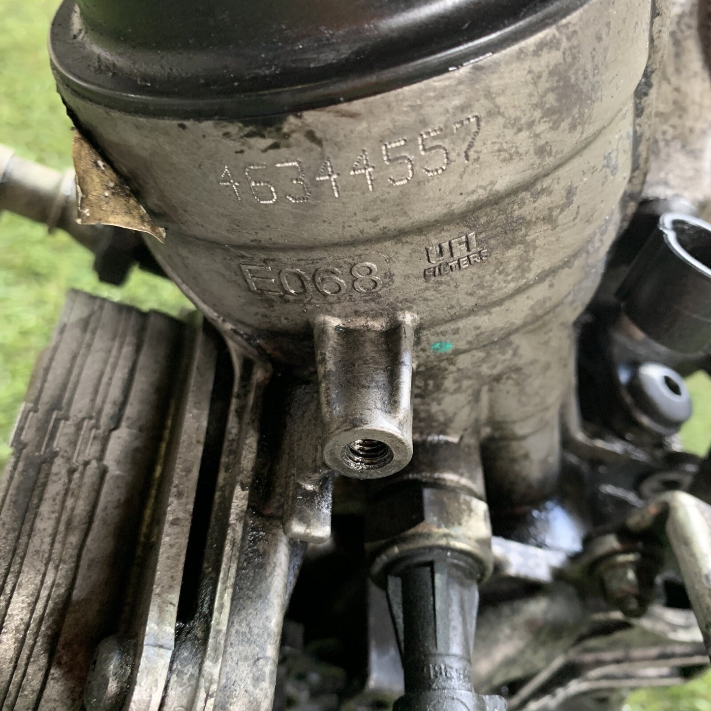 46344557 SCAMBIATORE CALORE RADIATORE OLIO FIAT 500X (334)(2014  ) 1.3 MJET 95CV