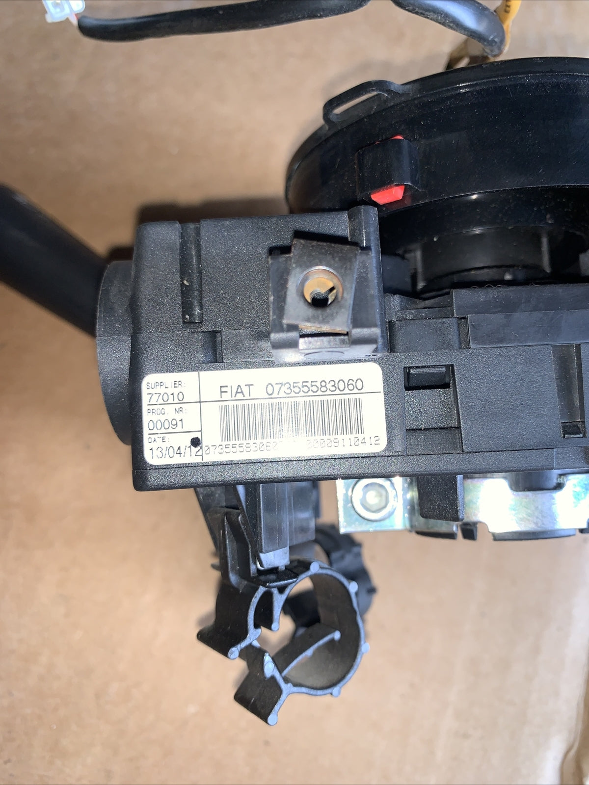 DEVIOLUCI COMPLETO FIAT PANDA (2016) (07355583060) CONTATTO SPIRALATO AIRBAG