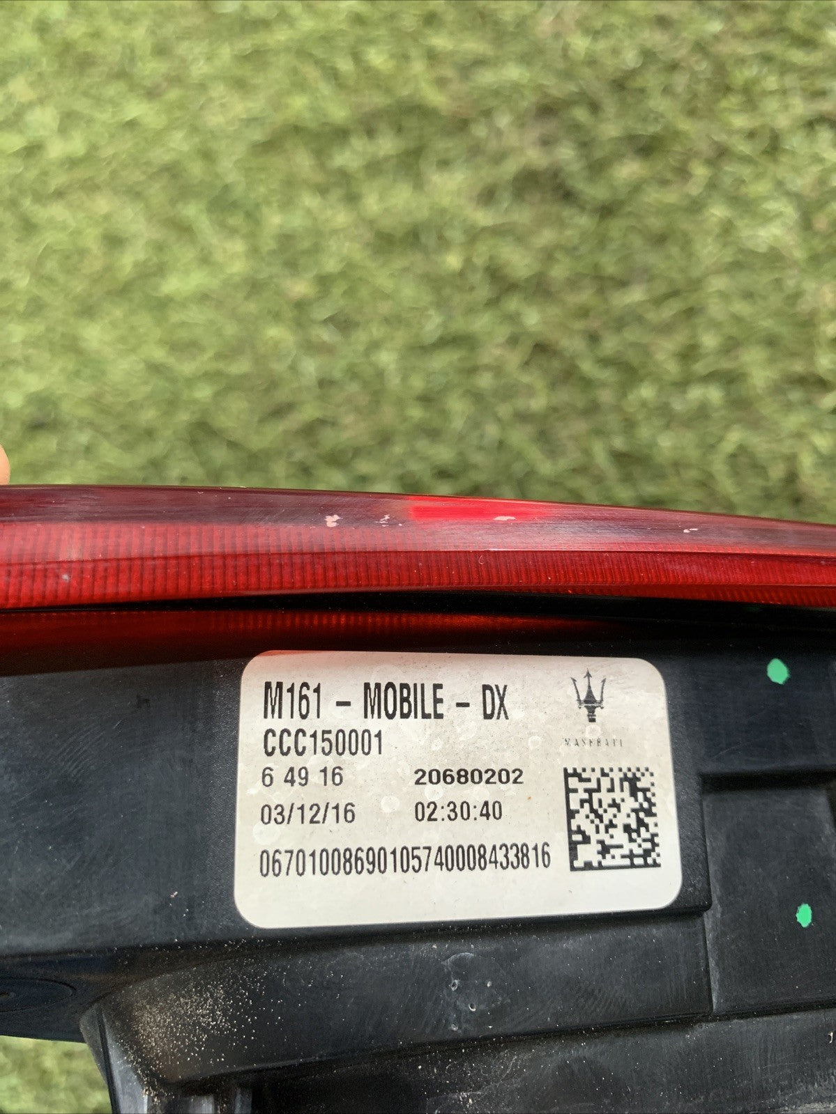 Stop Posteriore Destro Integrato nel Portello MASERATI Levante Serie (16)