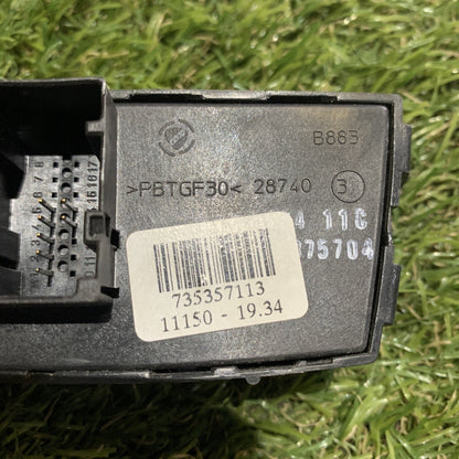 735357113 PULSANTIERA INTERRUTTORE QUATTROFRECCE FENDINEBBIA LUNOTTO FIAT PANDA