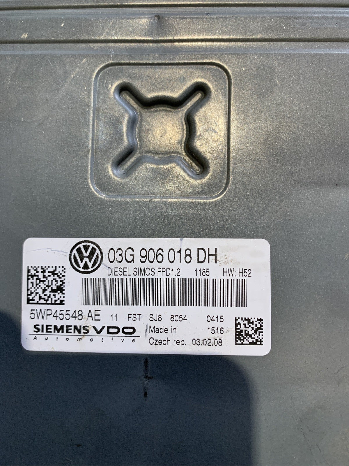 Centralina Motore Audi A3 8P 2008 2.0 Diesel 03G906018DH
