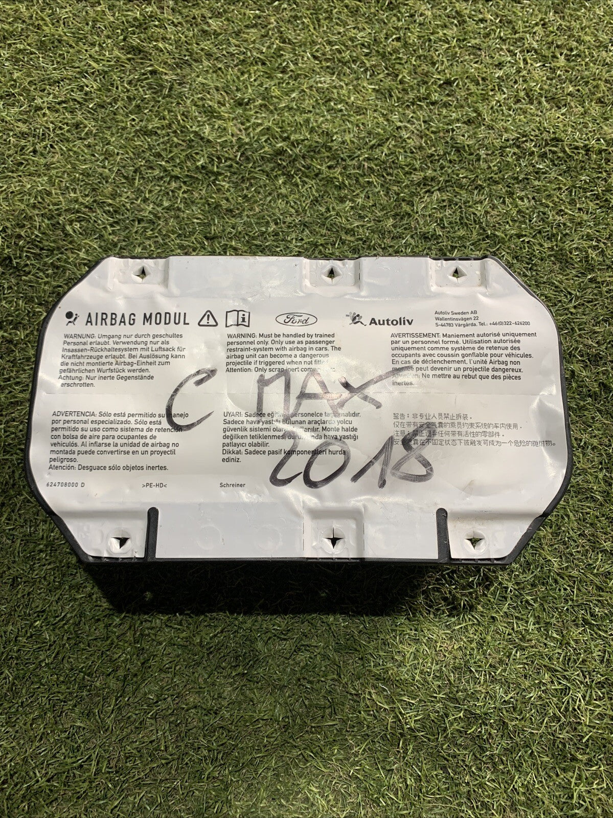 AIRBAG CRUSCOTTO PASSEGGERO FORD C-MAX II  2013/2015  AM51-R042B84-BA