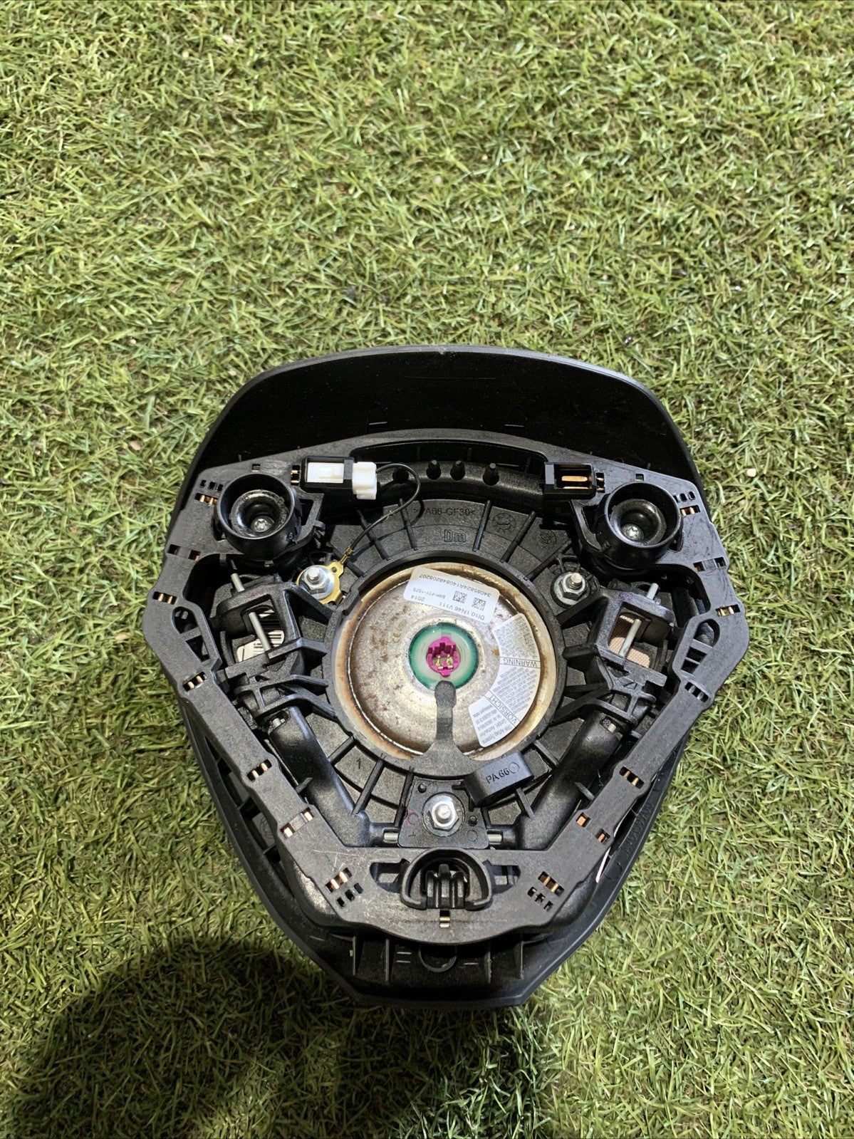 07355292110 AIRBAG VOLANTE LANCIA YPSILON (846) 2 II SECONDA SERIE DAL 2011 (3)