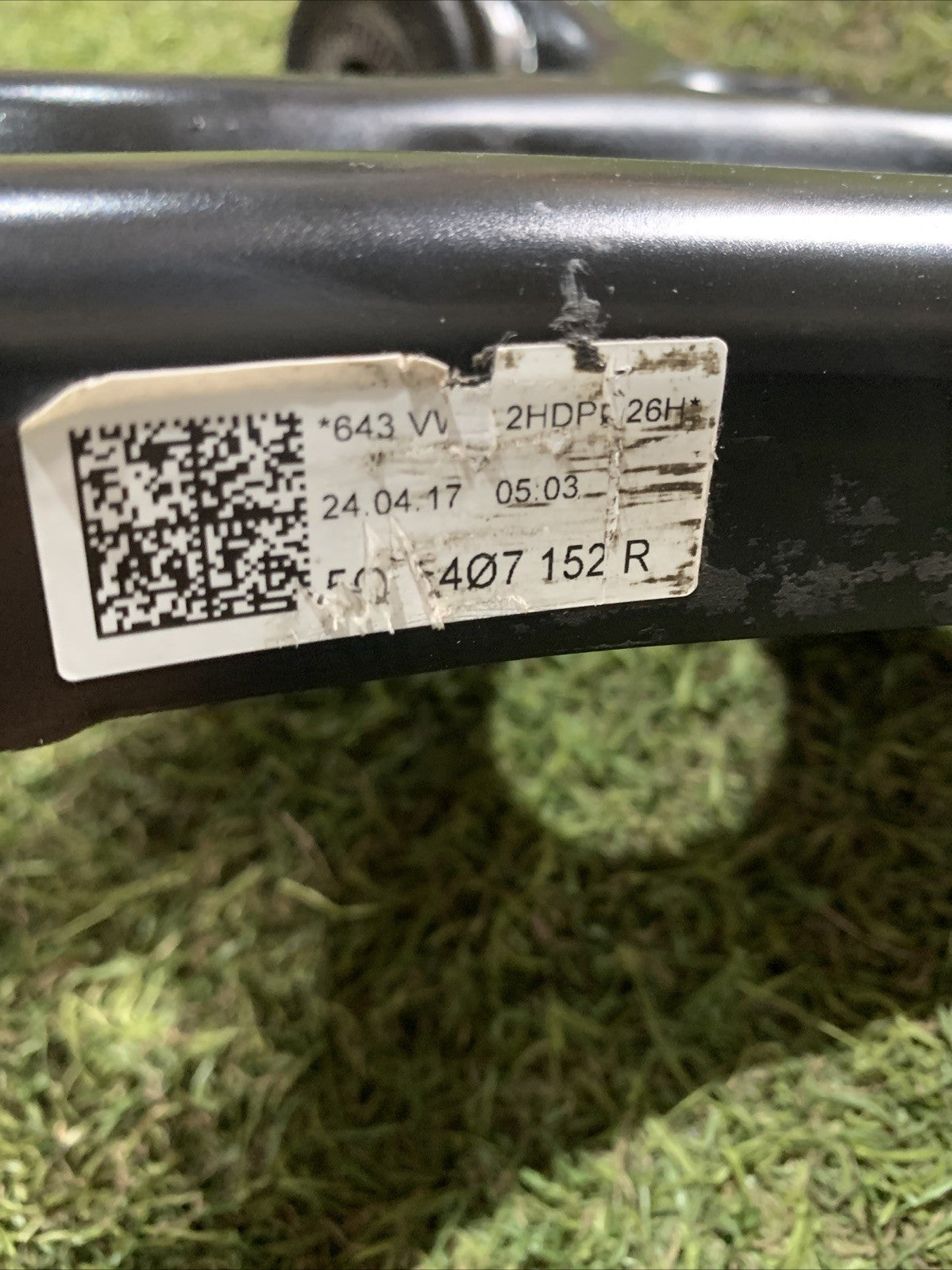 BRACCIO OSCILLANTE ANTERIORE DESTRO DX VOLKSWAGEN Golf 7 1.6D Berlina 5Q0407152R