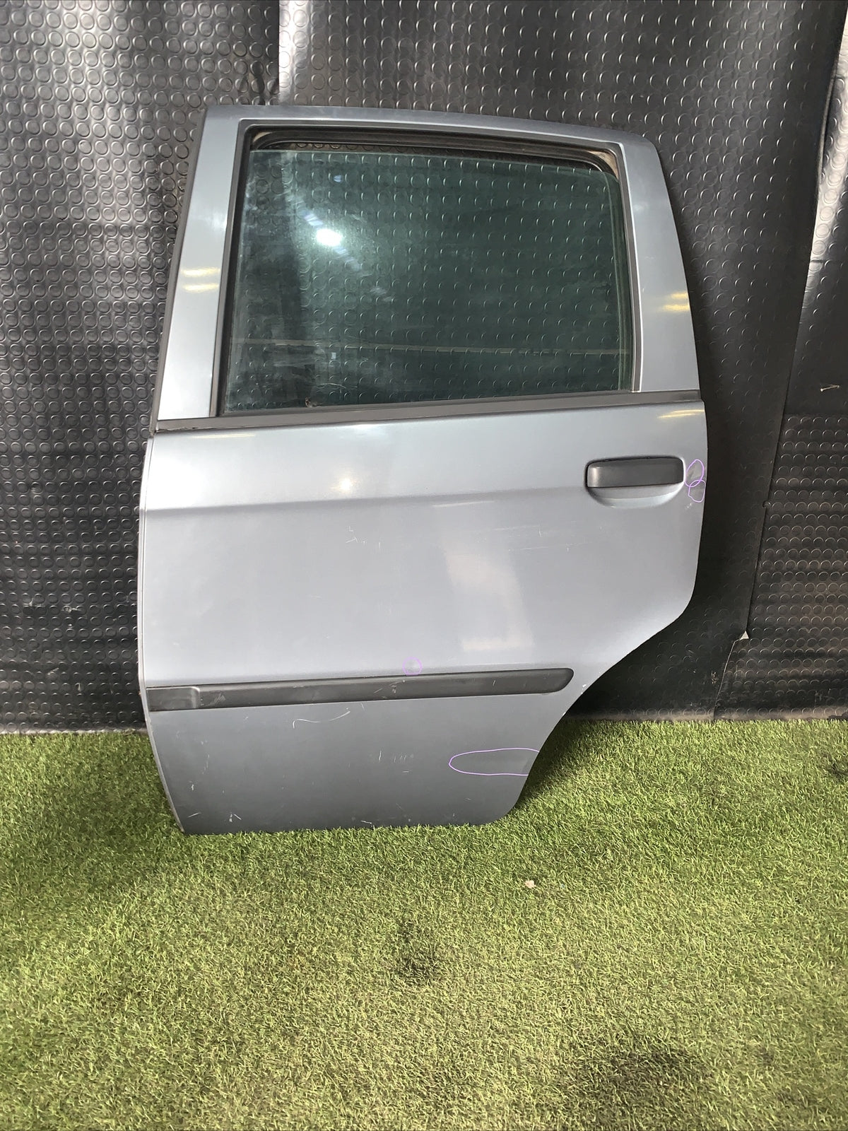 Porta / Sportello posteriore sinistro grigio scuro Fiat Idea