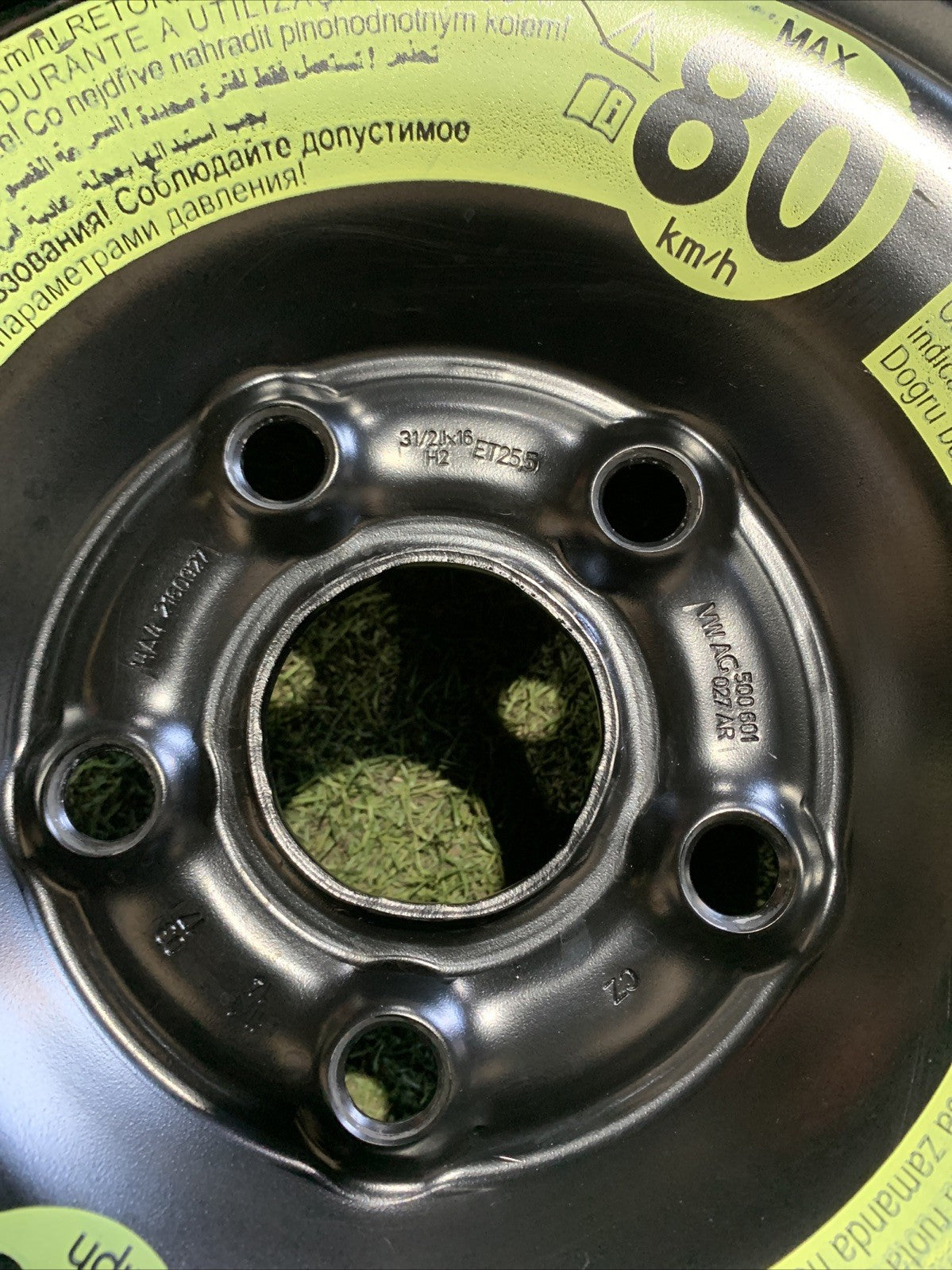 Ruotino Di Scorta Audi A3 8V 125/70R16 5G0601027AR