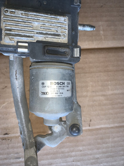 AUDI A3 8P TANDEM TERGICRISTALLO PARABREZZA MOTORINO MECCANISMO ANTERIORE