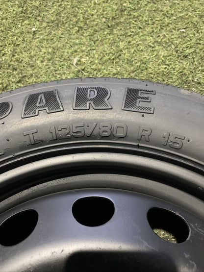 Ruotino Di Scorta Lancia Musa 125/80R15