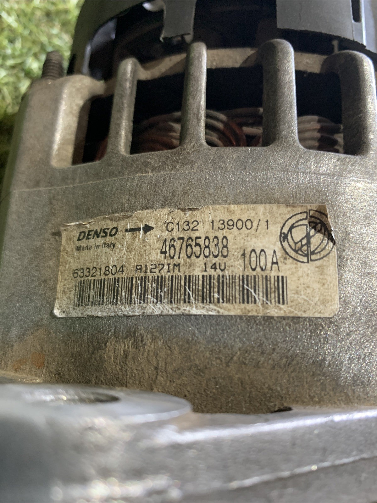 Alternatore Denso Fiat Punto 188 1.9 JTD 46765838