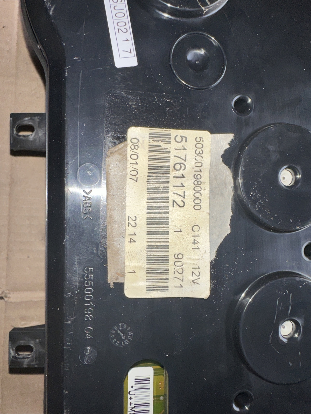 51761172 QUADRO STRUMENTI FIAT Bravo 2° Serie Diesel (2007) RICAMBI USAT 1345714