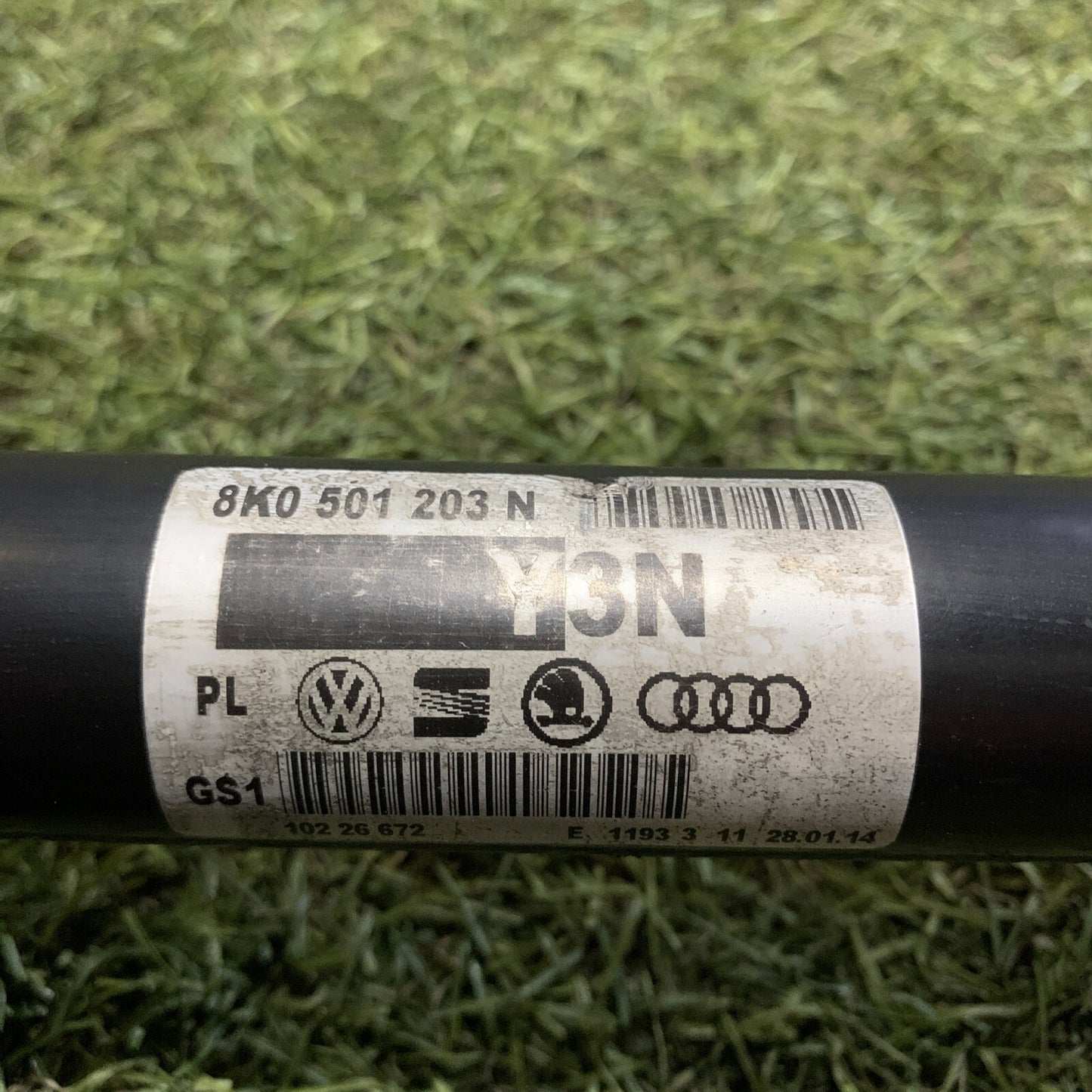 8K0501203N SEMIASSE POSTERIORE SINISTRO AUDI A5