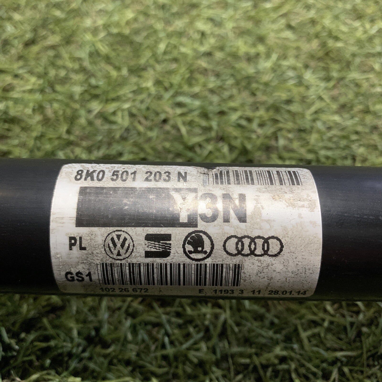 8K0501203N SEMIASSE POSTERIORE SINISTRO AUDI A5