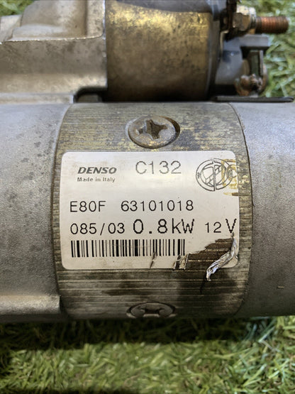 Motorino Avviamento Fiat Punto 1 Serie 176 1.2 Benzina 63101018