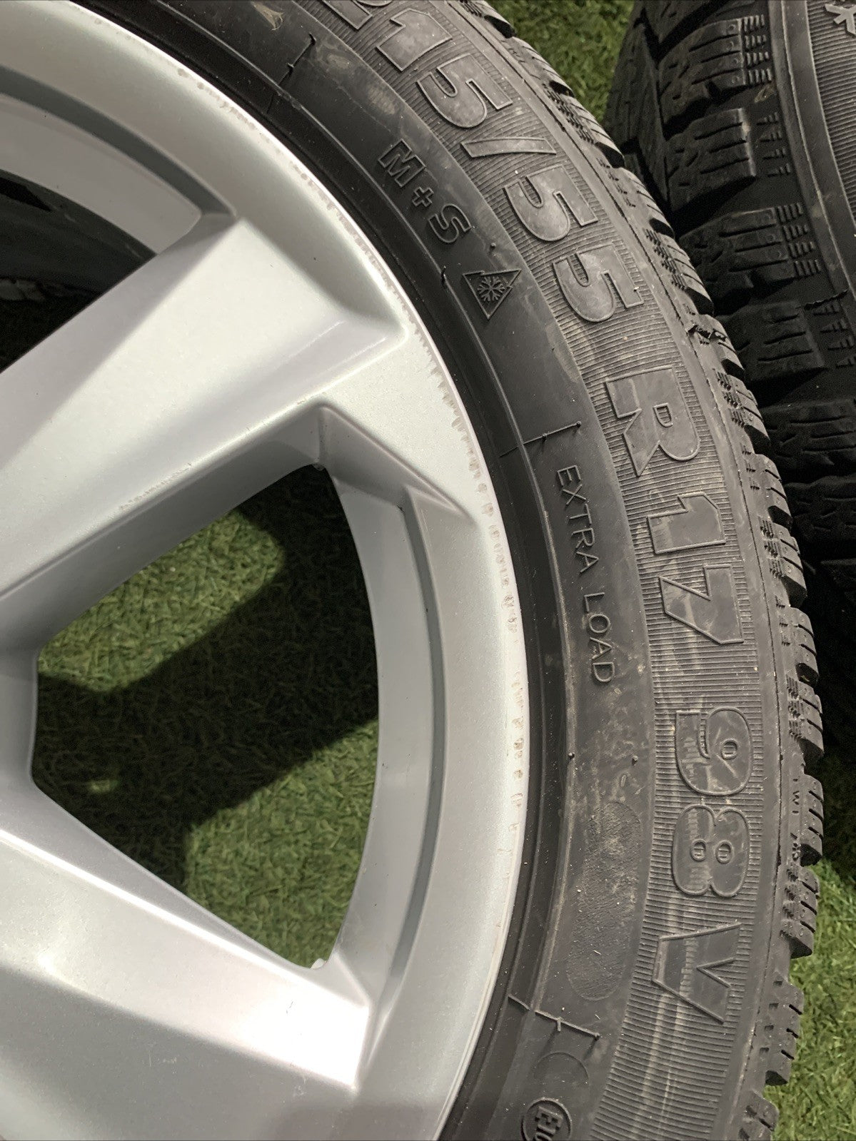 4 Cerchi In Lega Da 17 Con Gomme Audi Q2 81A601025B