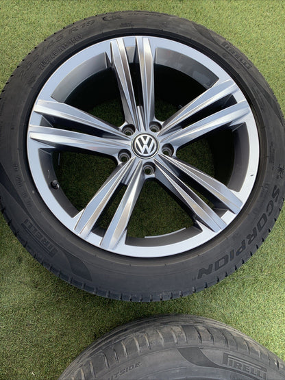 Cerchi In Lega Da 19 Con Gomme Volkswagen Tiguan Dal 2016 R Line 5NA601025E