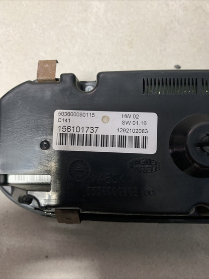 Comando clima per ALFA ROMEO GIULIETTA 503600090115 156101737