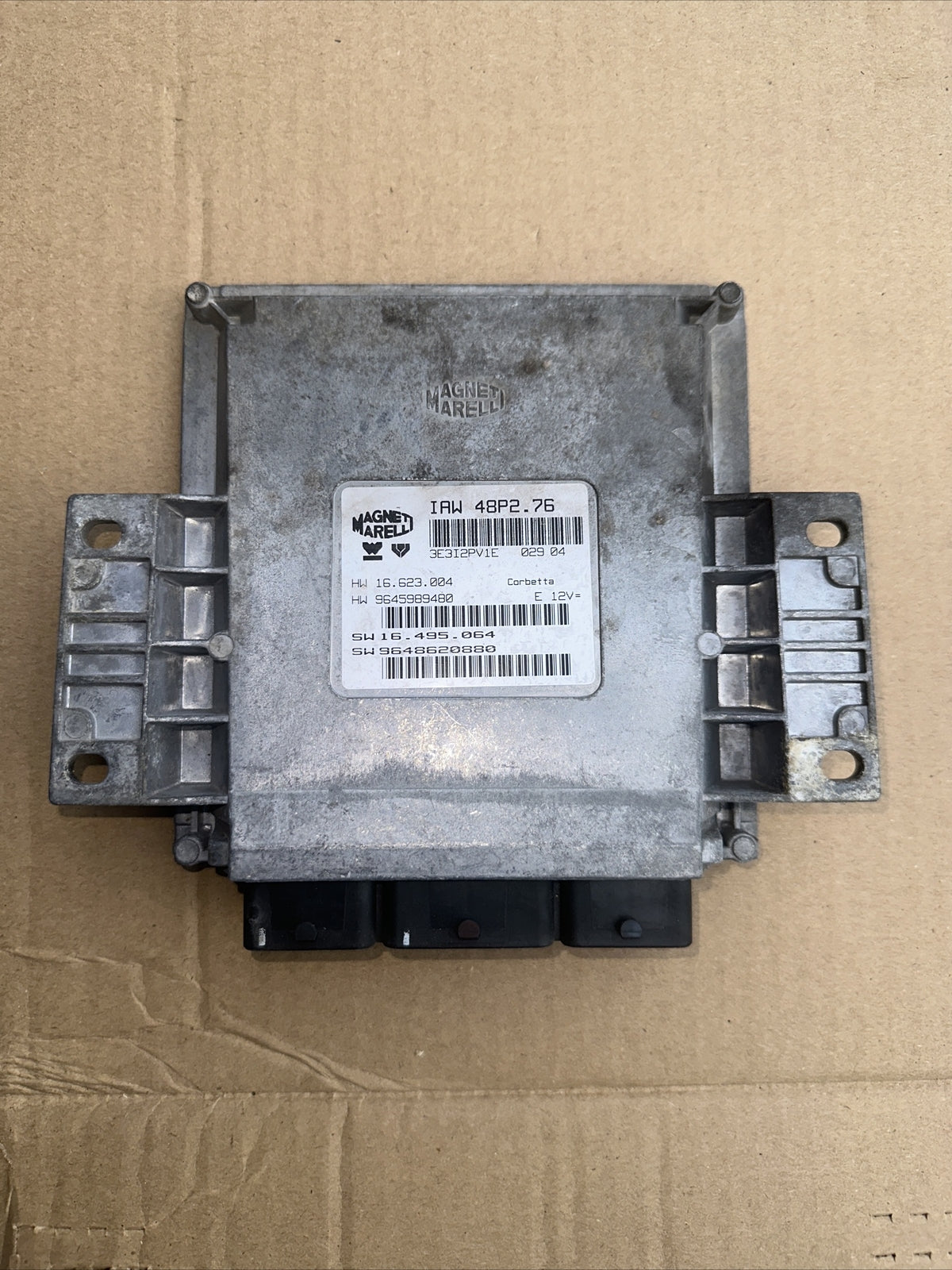 Centralina ecu controller Peugeot 206 benzina 9648620880
