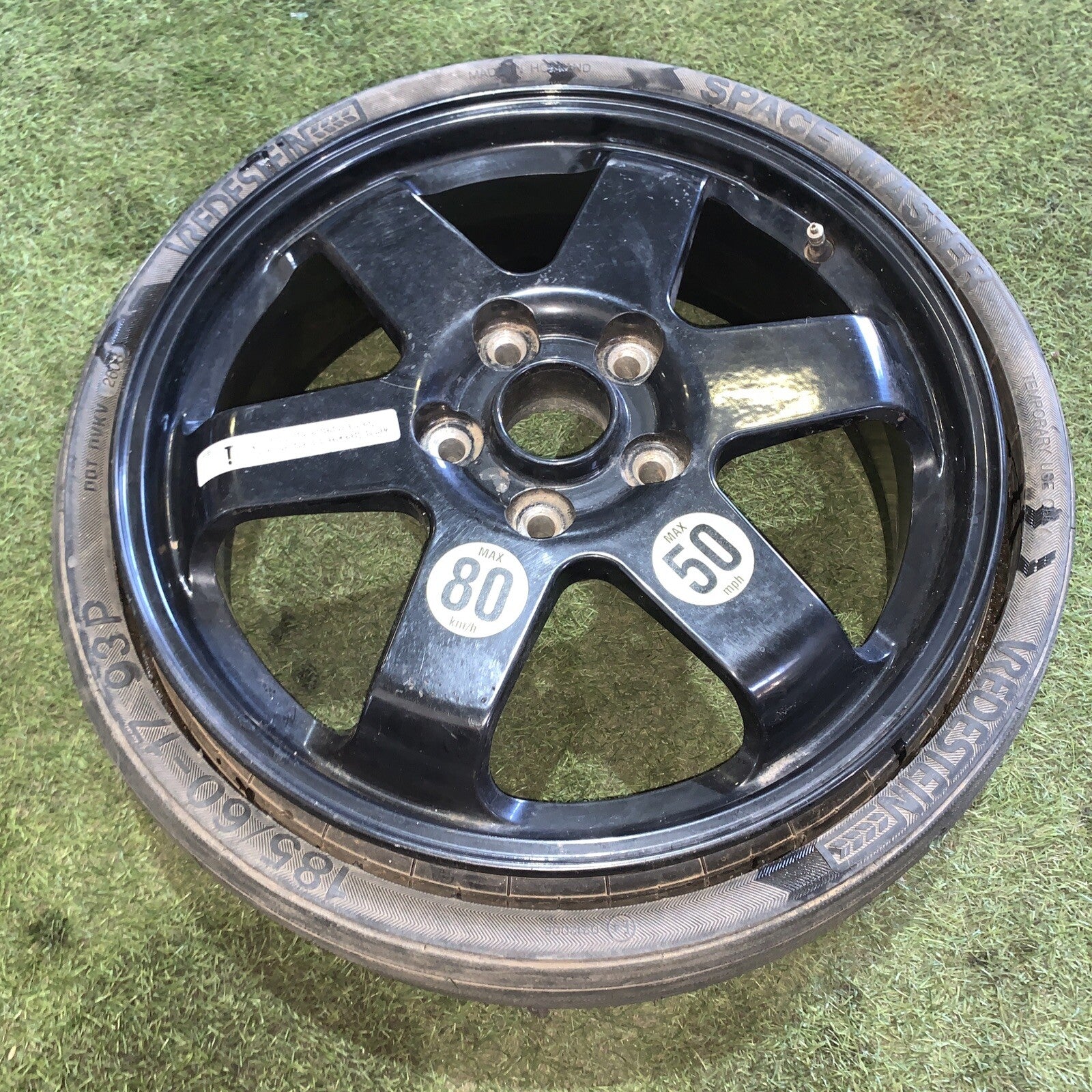 RUOTINO GONFIABILE 17 " MASERATI 4.2 3.2 181773 192482 VREDESTEIN SPACE MASTER