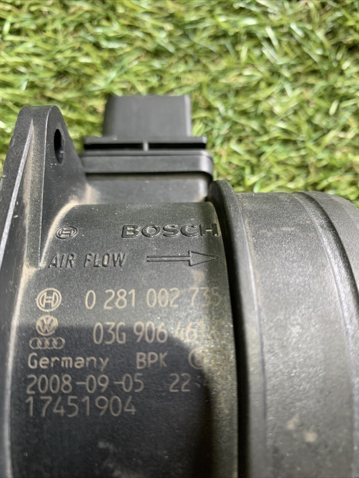 Debimetro Audi A3 8P 2010 2.0 Diesel 03G906461C