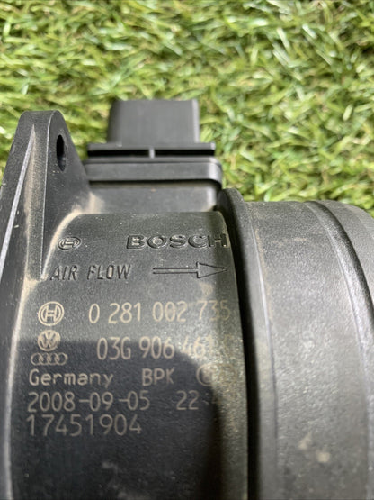 Debimetro Audi A3 8P 2010 2.0 Diesel 03G906461C