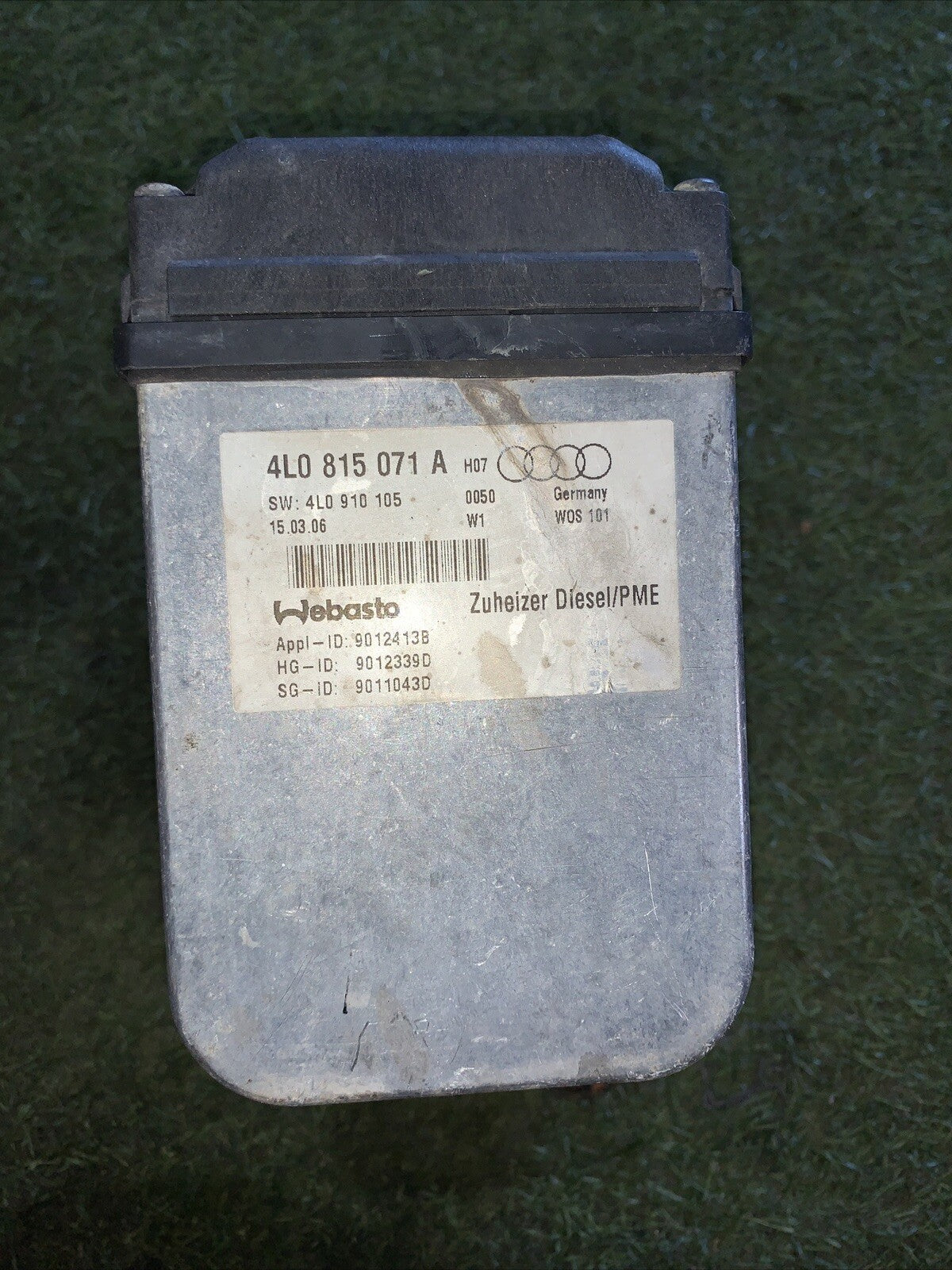 4L0815071A RISCALDATORE AUTONOMO AUDI Q7 Serie (4LB) 3000 Diesel