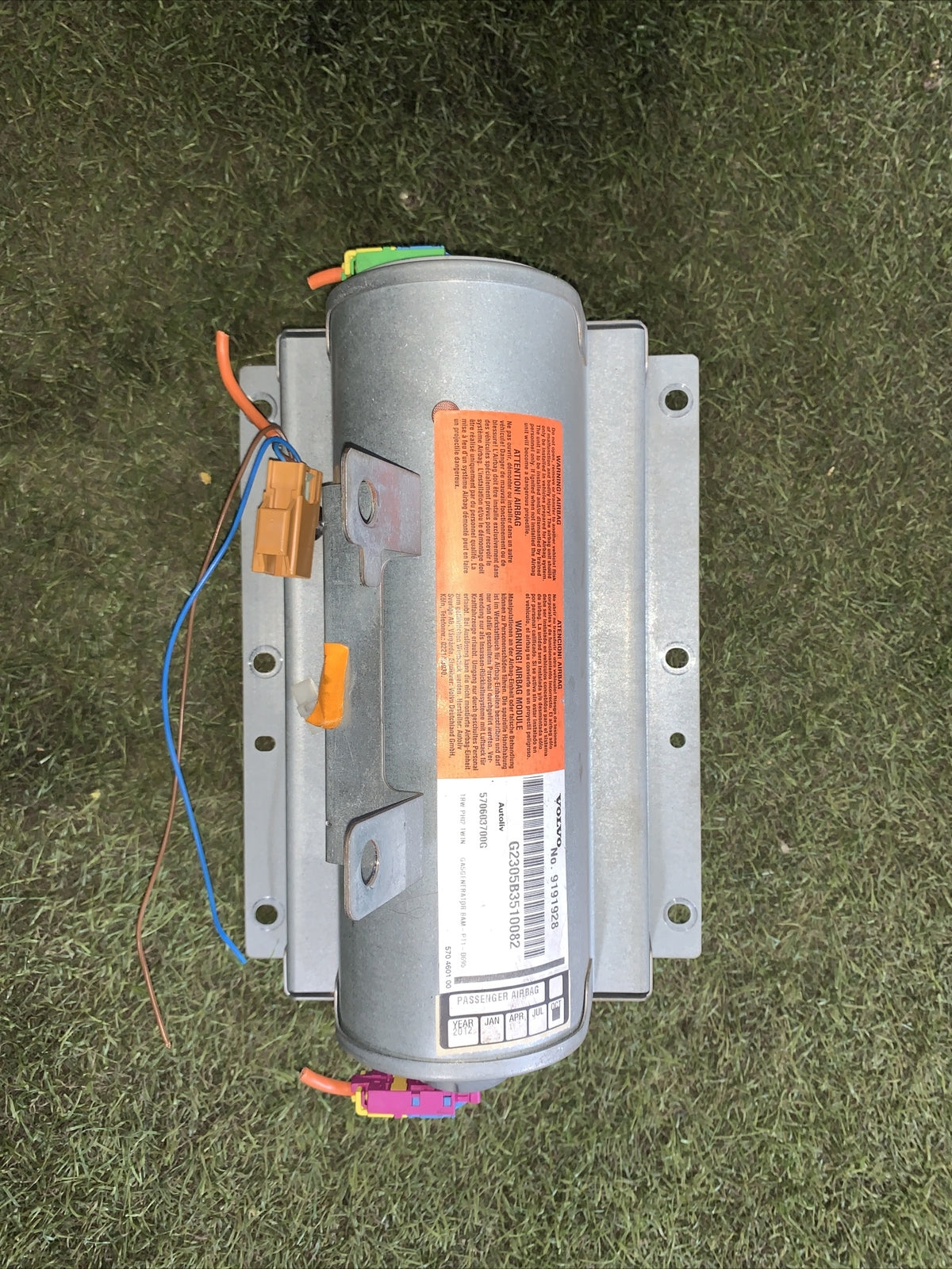 Airbag Cruscotto Volvo S60 1 Serie 9191928