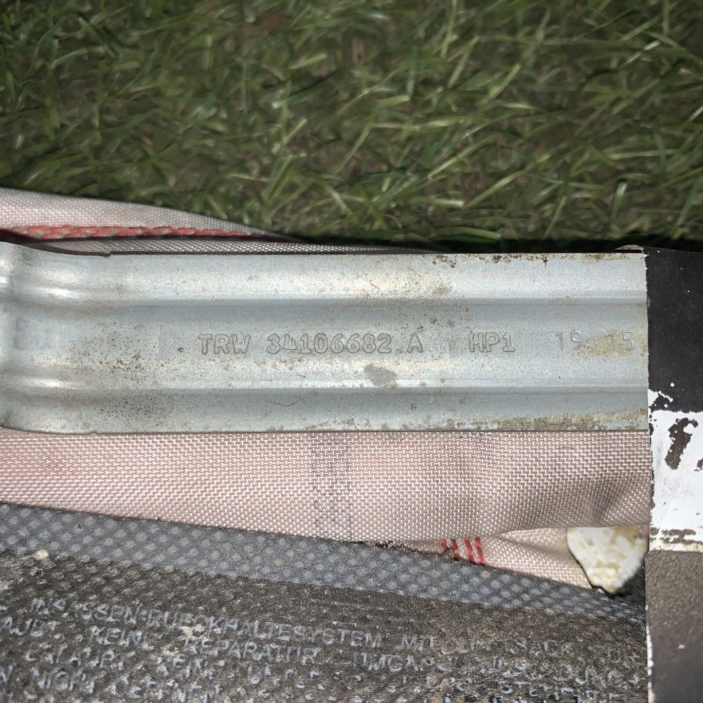 Airbag a tendina Sinistra FIAT New Panda 312 2012 in poi 34106682A (2)