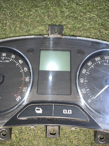 QUADRO QUADRANTE TACHIMETRO STRUMENTO STRUMENTAZIONE SKODA FABIA 2011 1.6 Diesel