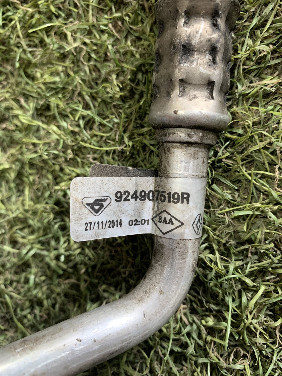 924907519R TUBO ARIA CONDIZIONATA DACIA LODGY (JS) 1.5 DCI