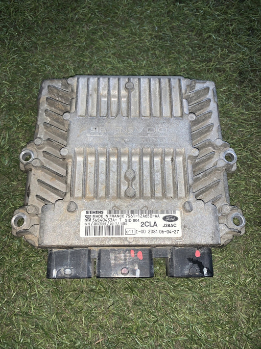 7S61-12A650-AA CENTRALINA MOTORE FORD FIESTA 1.4 D 2007