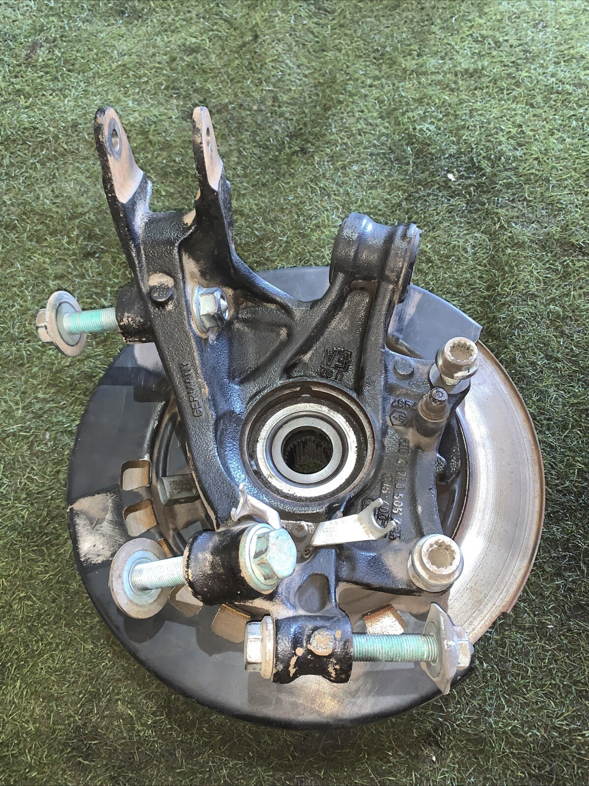 Mozzo Montante Fusello Posteriore Destro Audi Q7 2006 3.0 Diesel 7L8505436