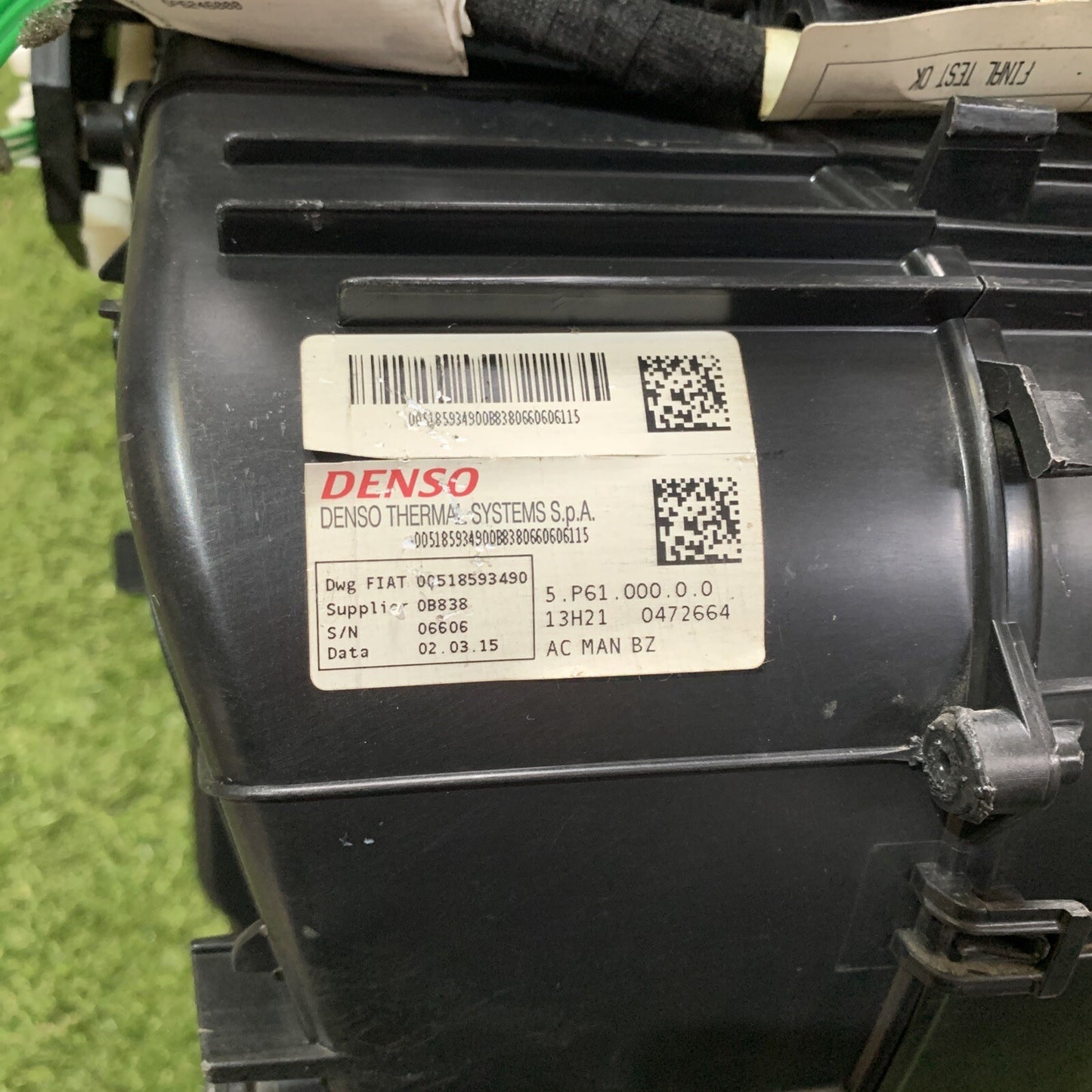 GRUPPO STUFA RISCALDAMENTO FIAT PANDA 1.2 B. 3 Serie