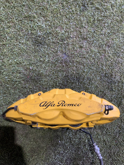 PINZA FRENO ANTERIORE DESTRA DX GIALLA  ALFA ROMEO GIULIA 952 2.2D 2018 50544759