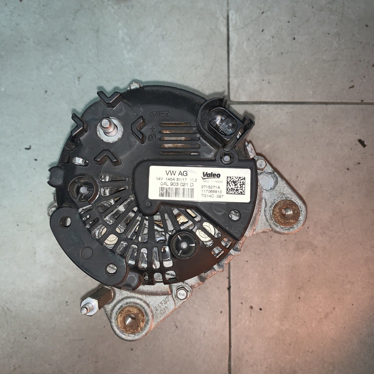 ALTERNATORE VOLKSWAGEN T-Roc Serie 04L903021D 2.0 150CV diesel